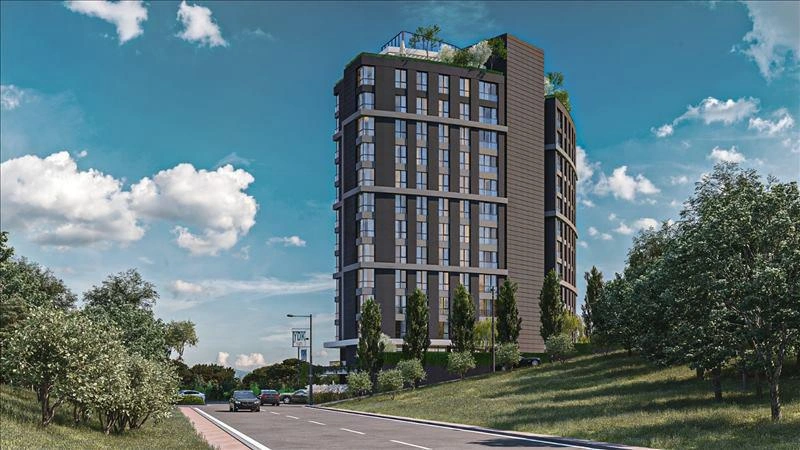 Квартиры в современном жилом комплексе в Стамбуле, Турция