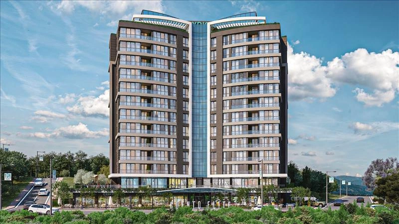 Квартиры в современном жилом комплексе в Стамбуле, Турция