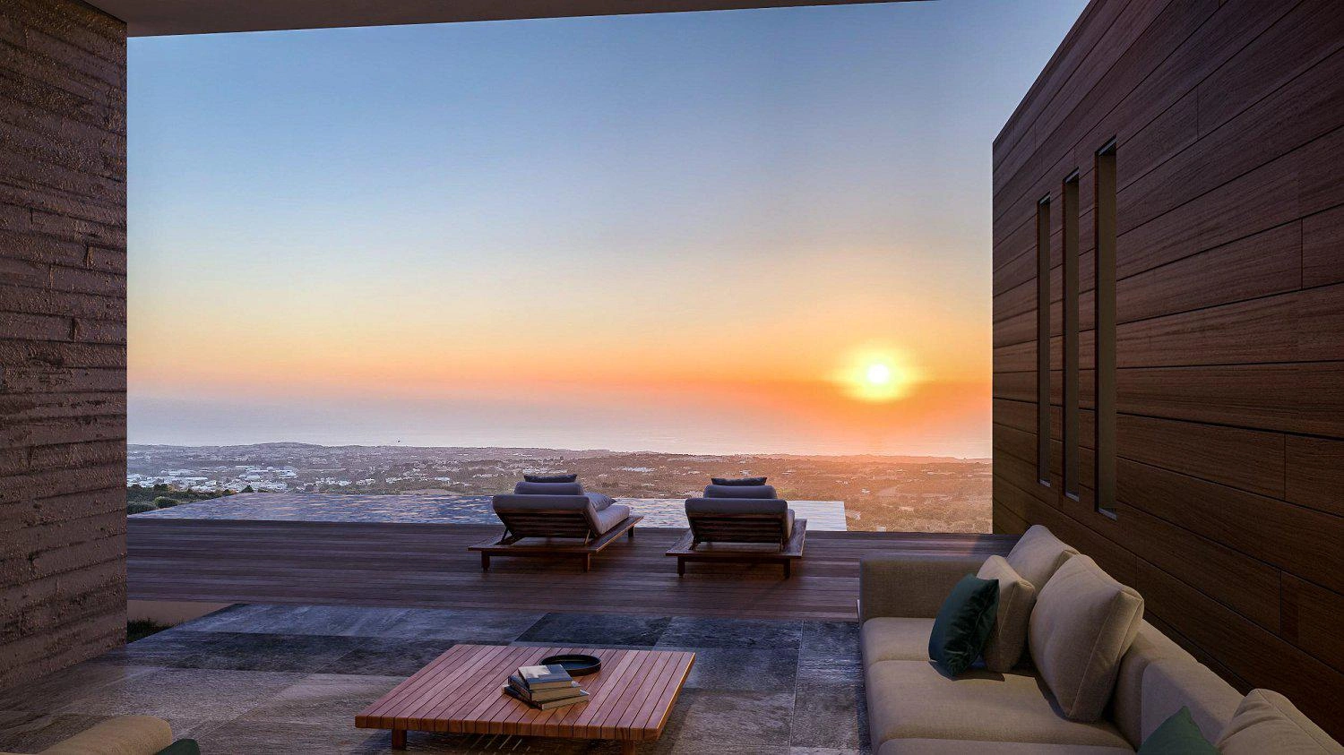 Виллы в современном жилом комплексе в Пафосе, на Кипре