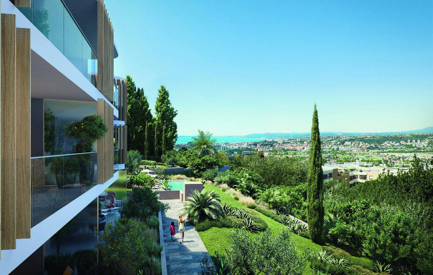 Апартаменты в современном жилом комплексе в Прованс — Альпы — Лазурный Берег, Франция