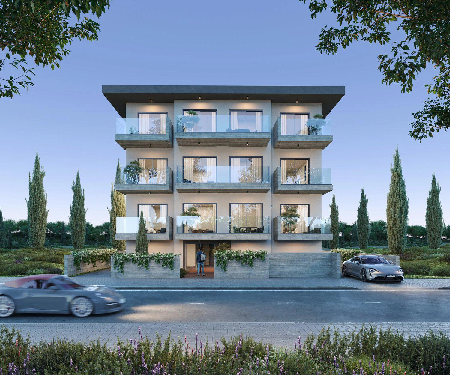 Апартаменты в современном жилом комплексе в Пафосе, Кипр