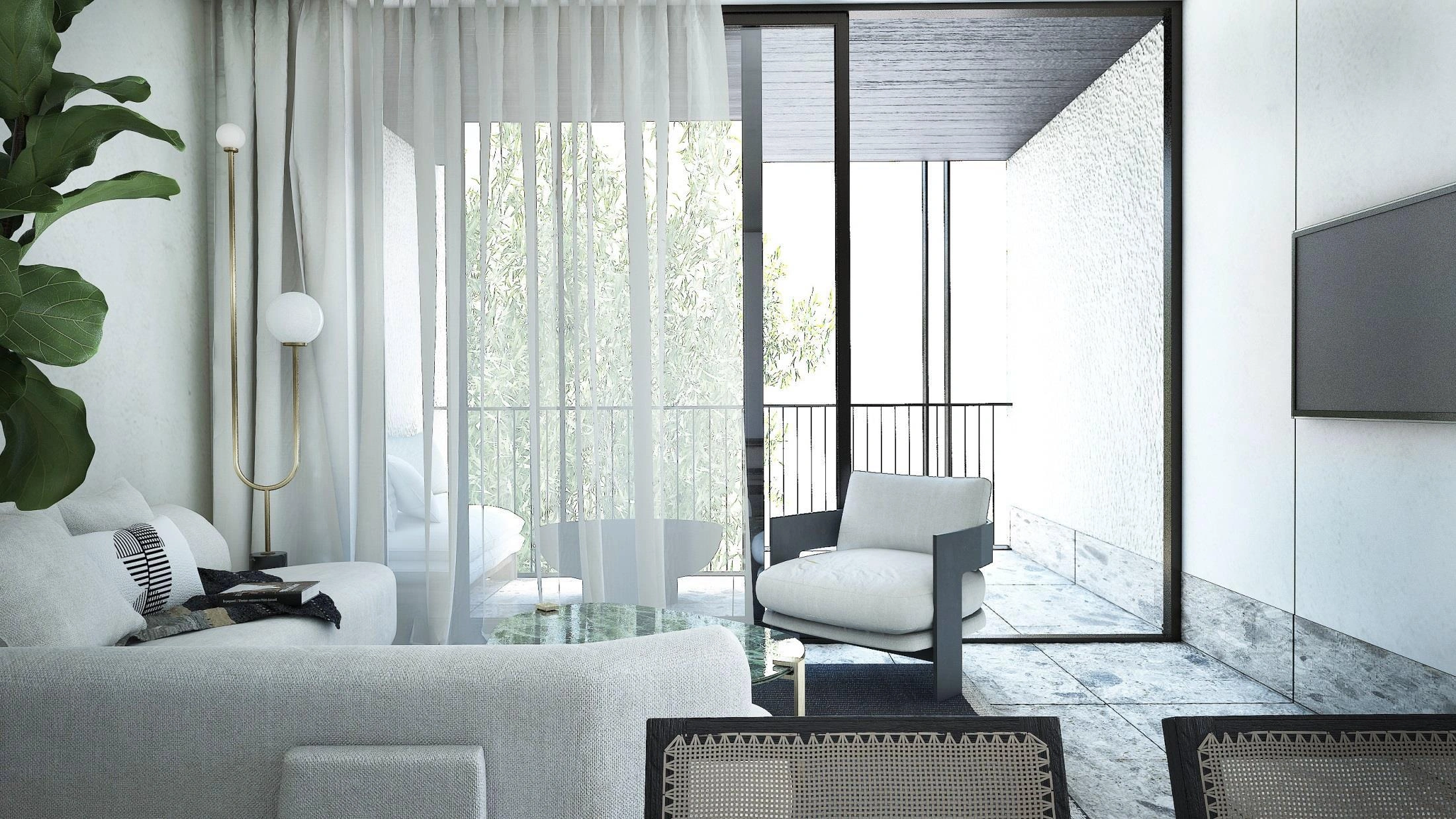 Апартаменты в жилом комплексе в Аттике, Греция