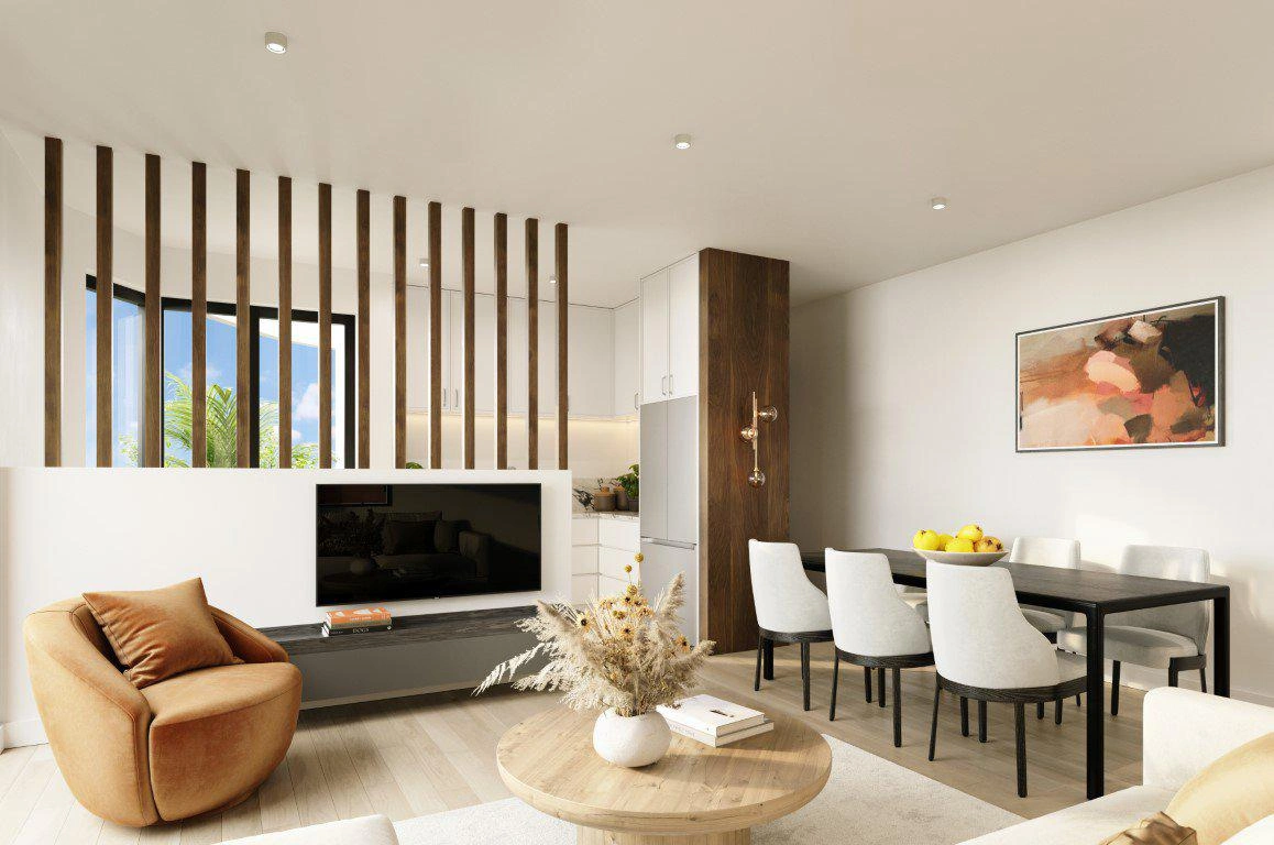 Малоэтажные квартиры у пляжа в Ларнаке, Кипр