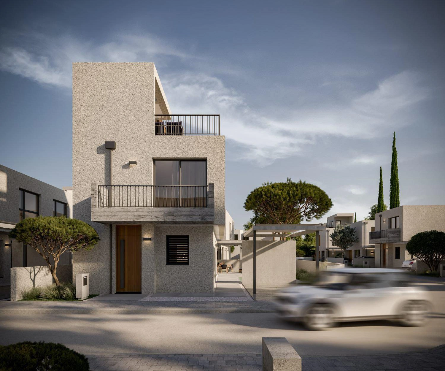 Виллы в новом жилом комплексе в Пафосе, Кипр