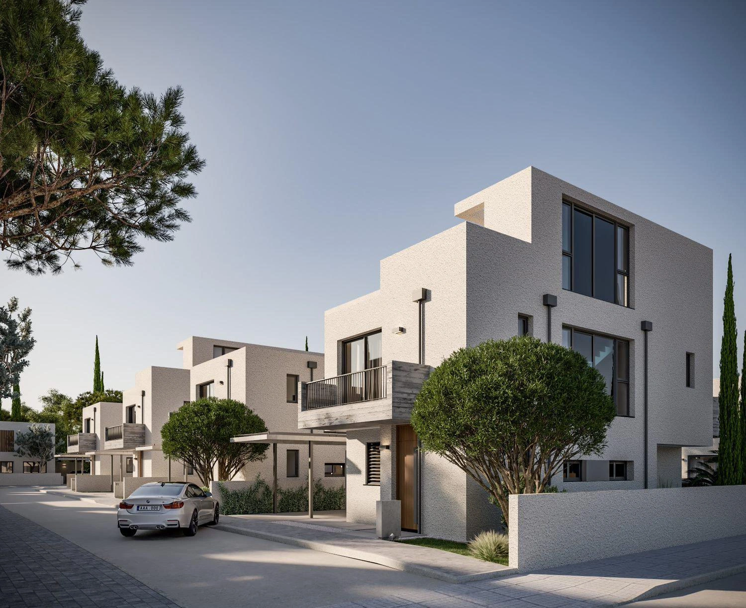 Виллы в новом жилом комплексе в Пафосе, Кипр