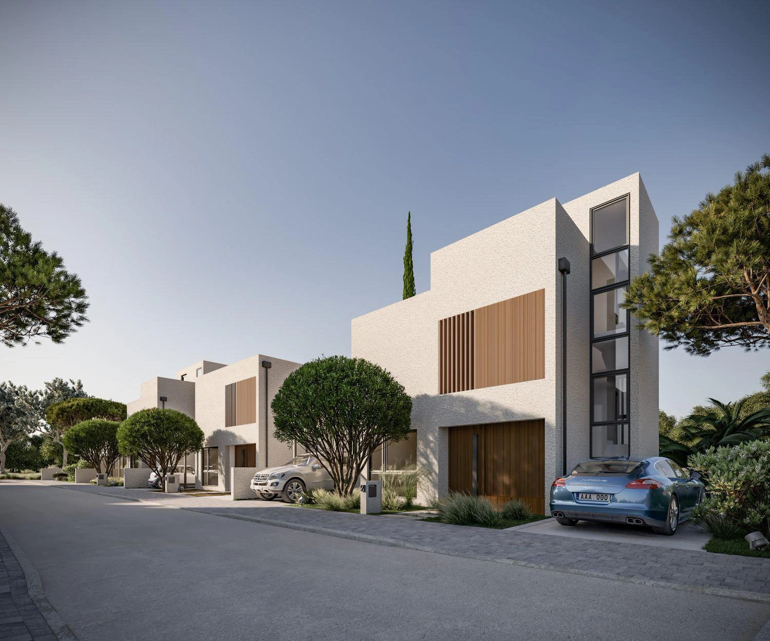 Виллы в новом жилом комплексе в Пафосе, Кипр