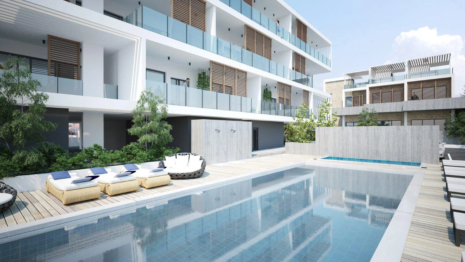 Апартаменты в новом жилом комплексе в Пафосе, Кипр