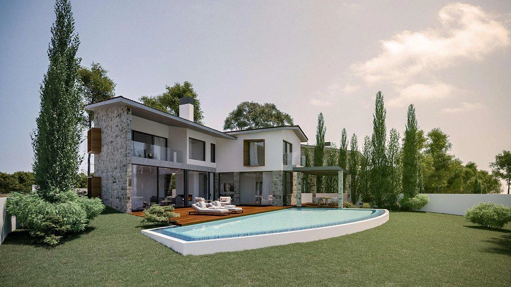 Виллы в новом проекте застройки в Пафосе, Кипр