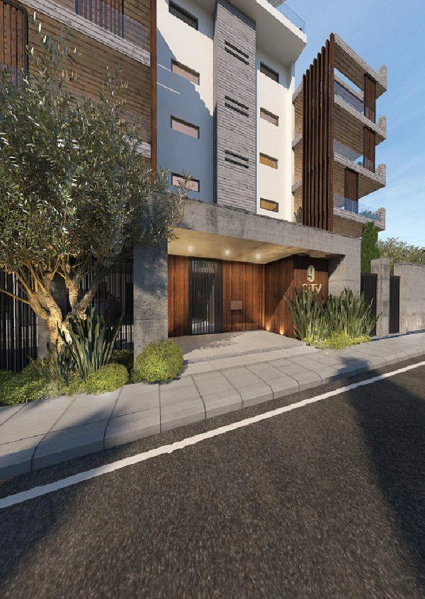 Квартиры в малоэтажном жилом комплексе с видом на море в Пафосе, Кипр