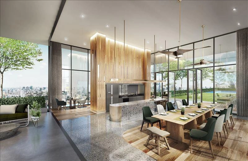 Апартаменты в новом высотном жилом комплексе в Бангкоке, Таиланд