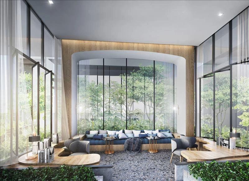 Апартаменты в новом высотном жилом комплексе в Бангкоке, Таиланд