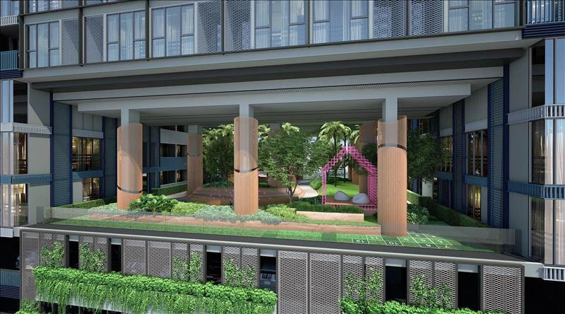 Апартаменты в новом высотном жилом комплексе в Бангкоке, Таиланд