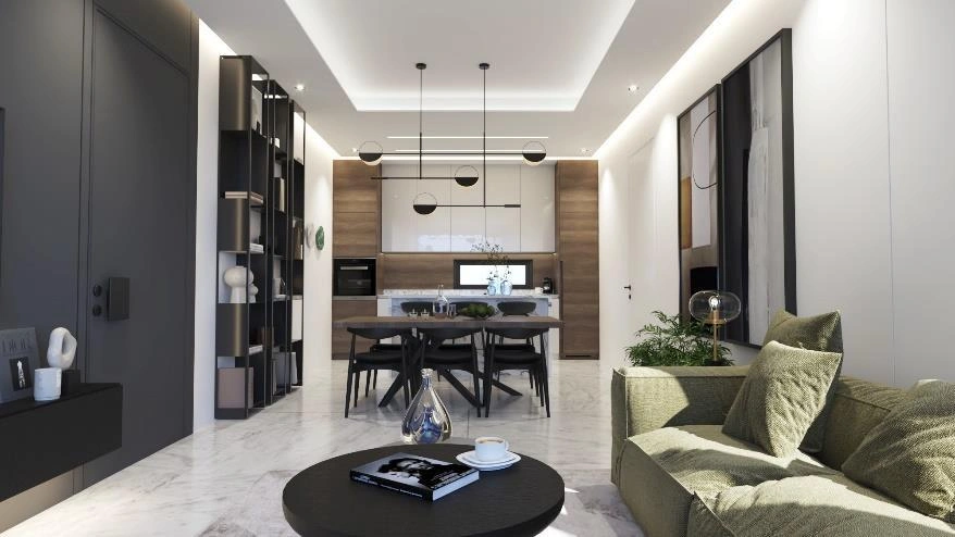 Квартиры в современном жилом комплексе в Ларнаке (Кипр)