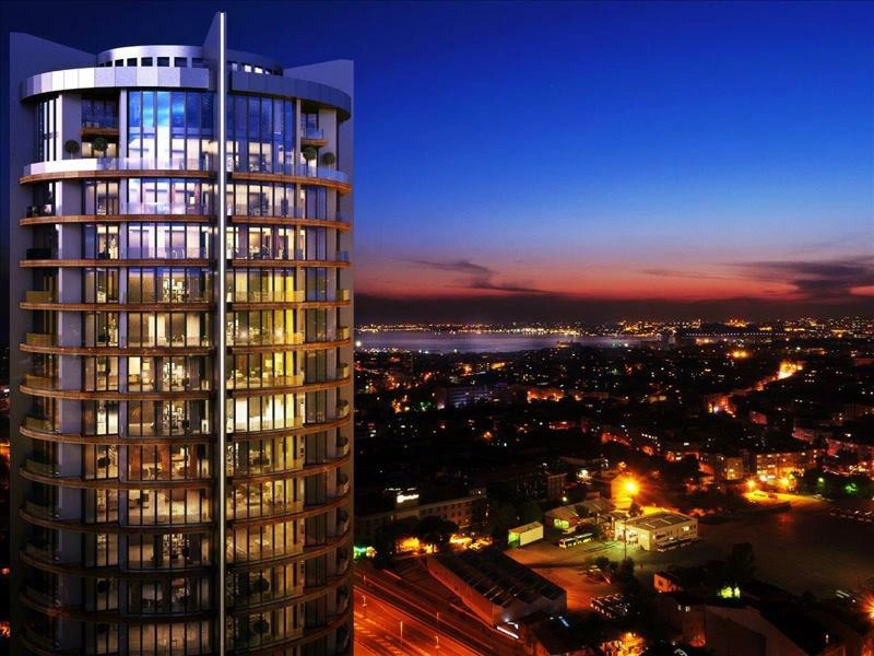 Квартиры в современном жилом комплексе в Стамбуле, Турция