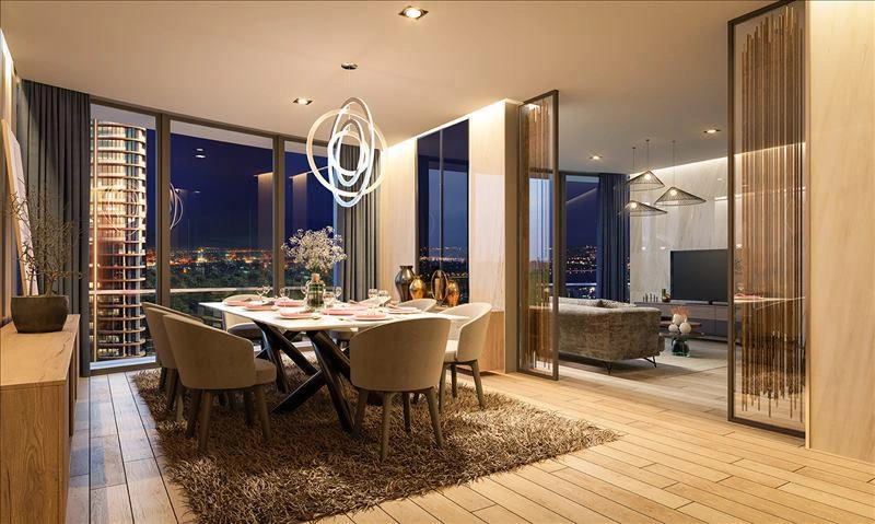 Квартиры в современном жилом комплексе в Стамбуле, Турция