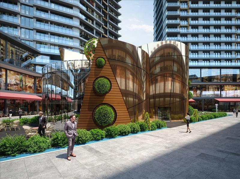 Квартиры в современном жилом комплексе в Стамбуле, Турция