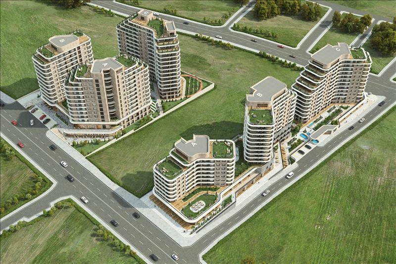 Апартаменты в современном жилом комплексе в Стамбуле, Турция