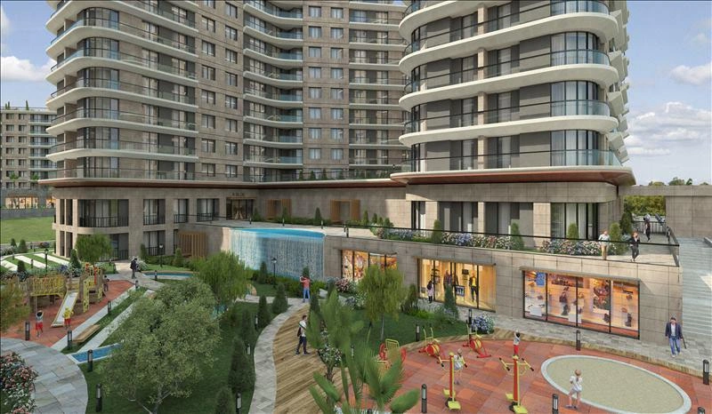 Апартаменты в современном жилом комплексе в Стамбуле, Турция