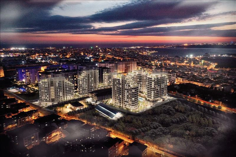 Апартаменты в современном жилом комплексе в Стамбуле, Турция