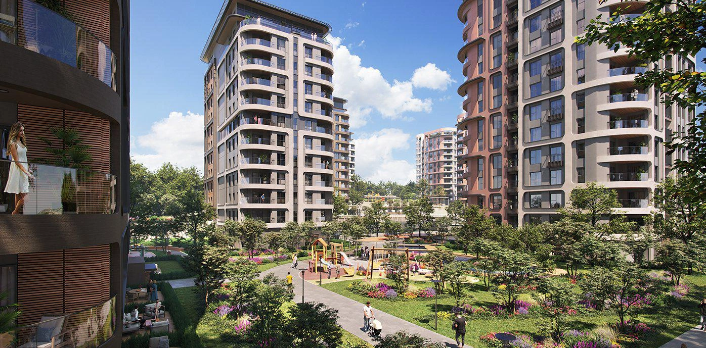 Квартиры с видом на залив Золотой Рог в Стамбуле, Турция