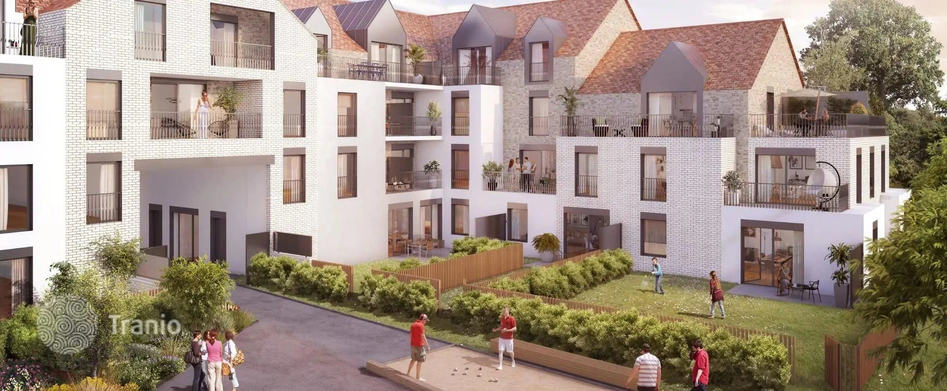 Бизнес-класс, жилой комплекс в Ла Кюк-он-Бри, Париж