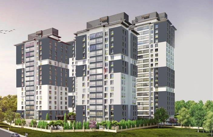 Апартаменты в современном жилом комплексе в Стамбуле, Турция