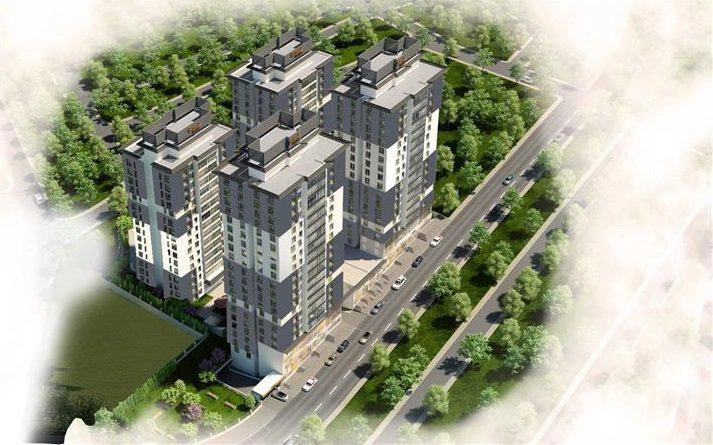 Апартаменты в современном жилом комплексе в Стамбуле, Турция