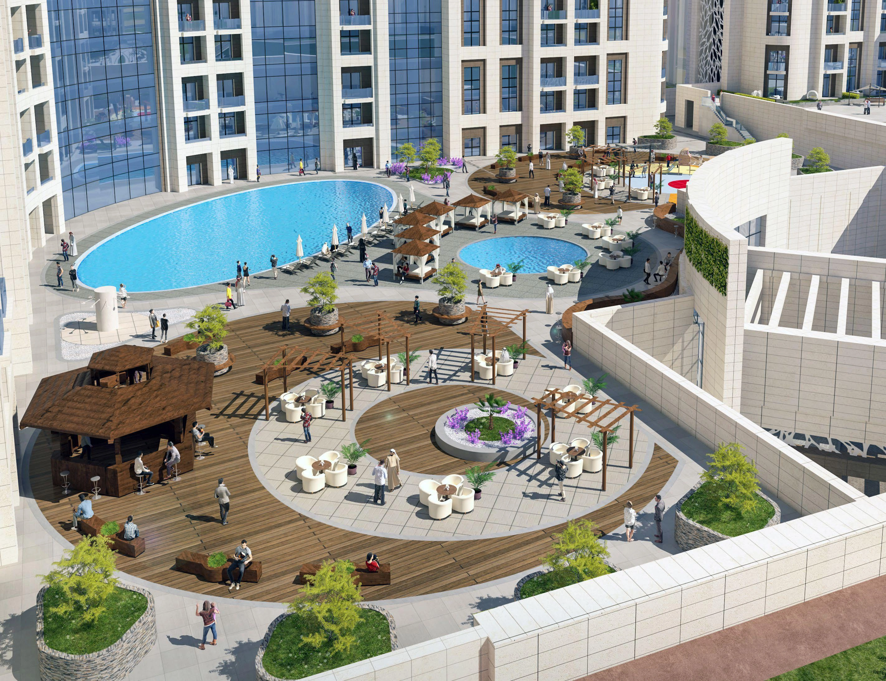 Меблированные апартаменты с рассрочкой в Дохе, Катар