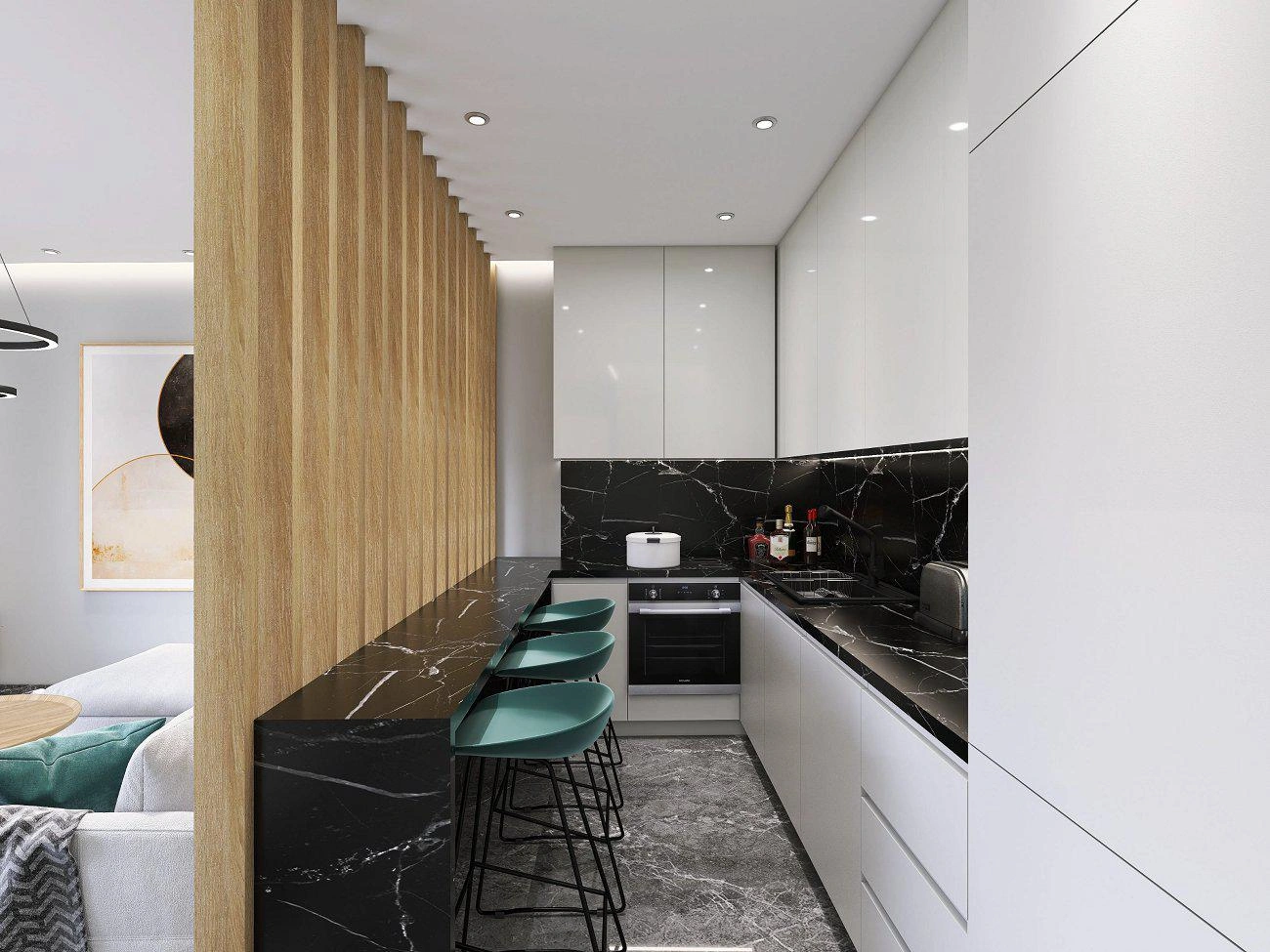 Апартаменты в жилом комплексе в Аттике, Греция