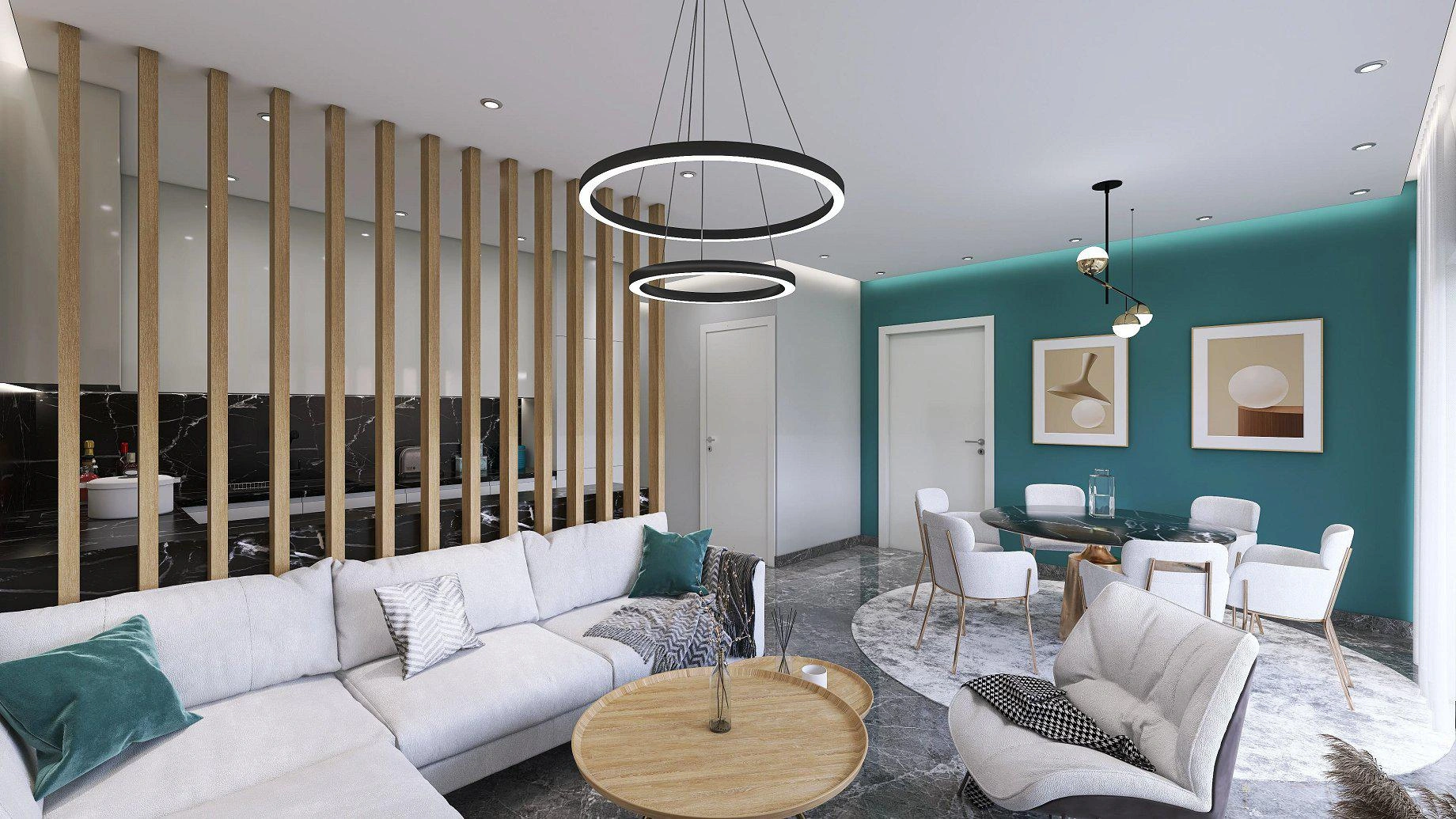 Апартаменты в жилом комплексе в Аттике, Греция