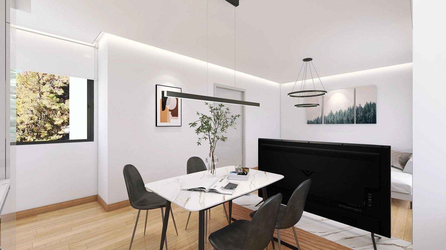 Квартиры в современном жилом комплексе в Аттике, Греция