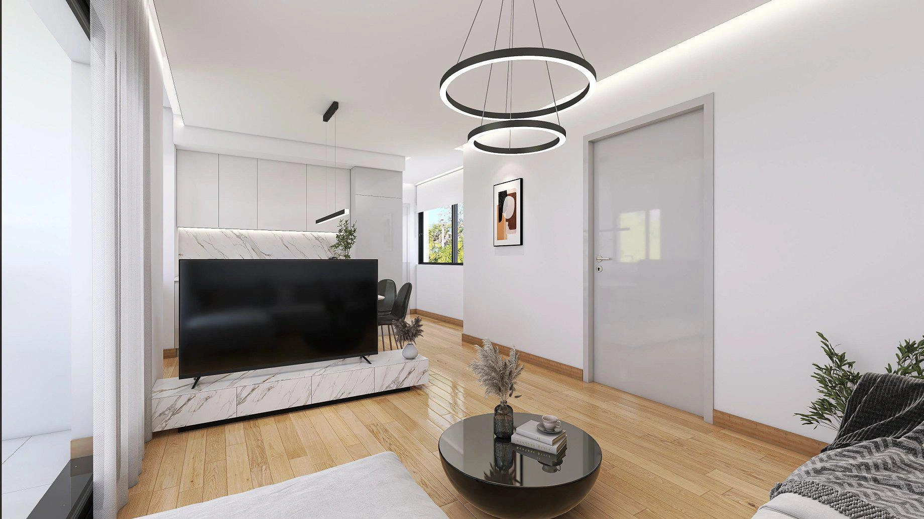 Квартиры в современном жилом комплексе в Аттике, Греция