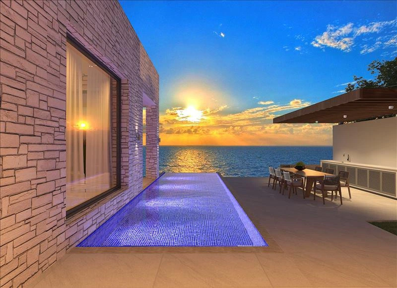 Апартаменты на первой линии в Пафосе, Кипр