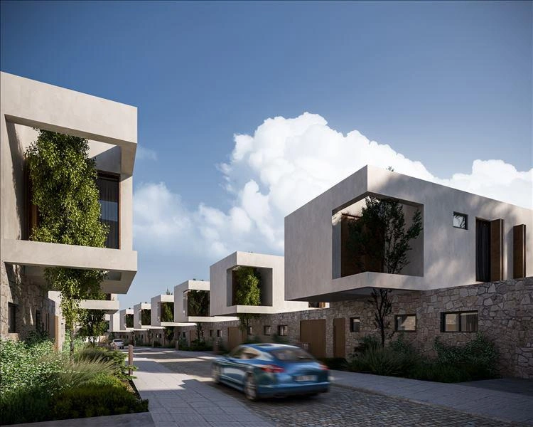 Виллы в новом проекте застройки в Фамагусте, Кипр