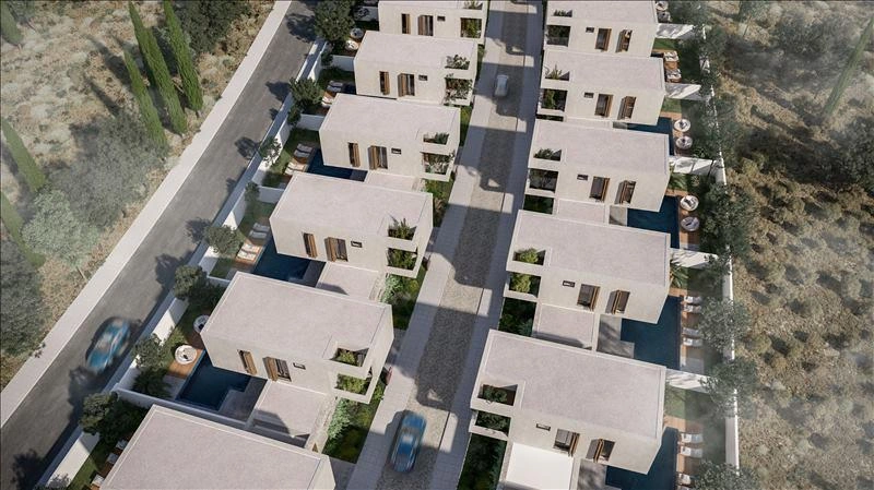 Виллы в новом проекте застройки в Фамагусте, Кипр