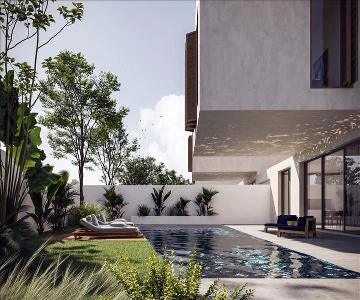 Виллы в новом проекте застройки в Фамагусте, Кипр