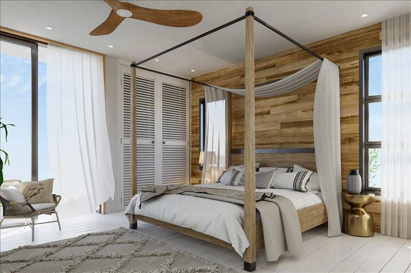 Виллы в современном жилом комплексе в Фамагусте на Кипре