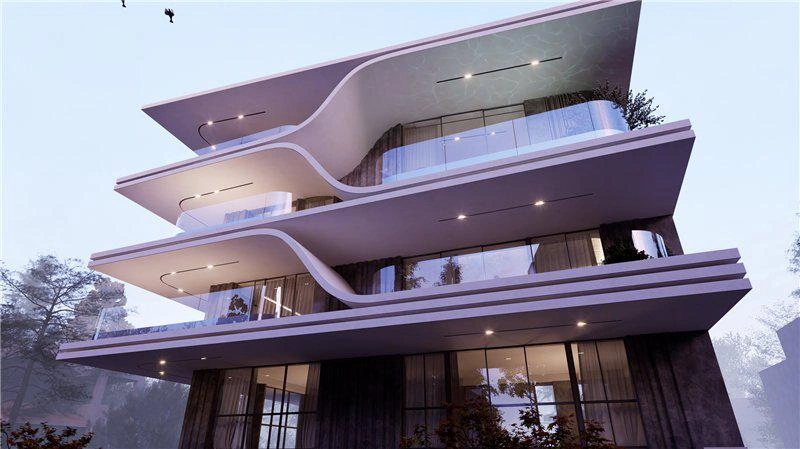 Апартаменты в современном жилом комплексе в Аттике, Греция