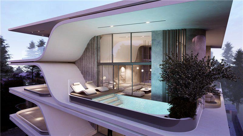 Апартаменты в современном жилом комплексе в Аттике, Греция