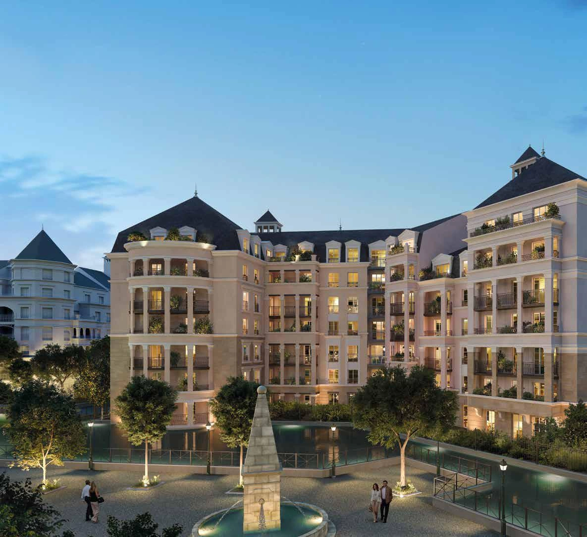 Квартиры в современном жилом комплексе в Иль-де-Франс, Франция