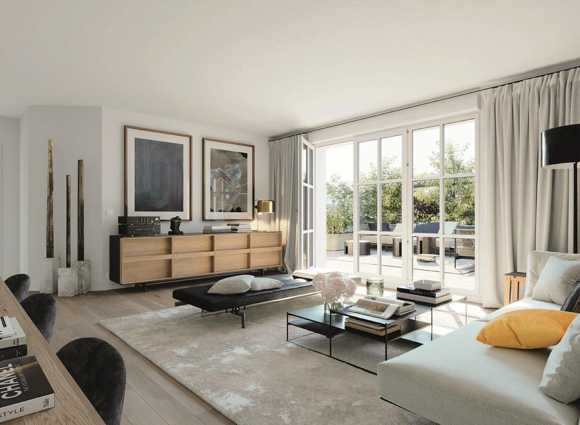 Квартиры в жилом комплексе в Иль-де-Франс, Франция