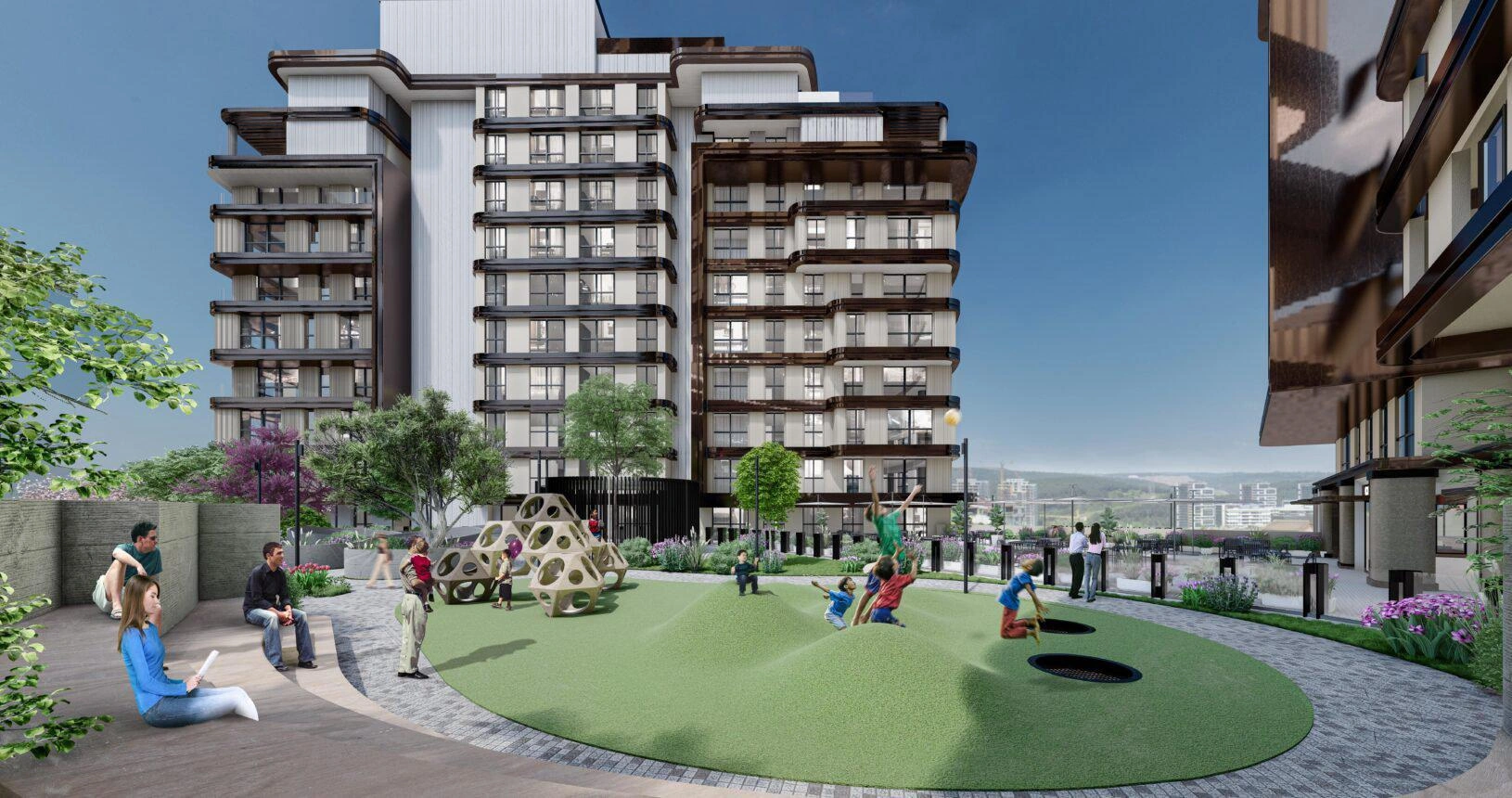 Апартаменты в жилом комплексе в Kığıthane, Стамбул, Турция