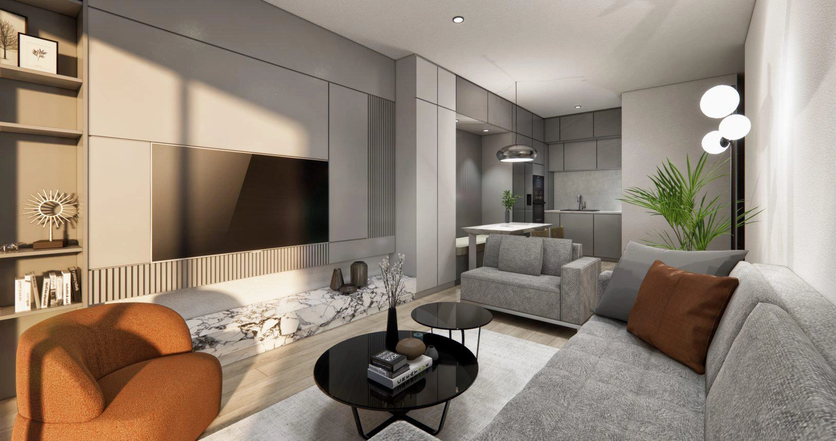 Апартаменты в жилом комплексе в Kığıthane, Стамбул, Турция