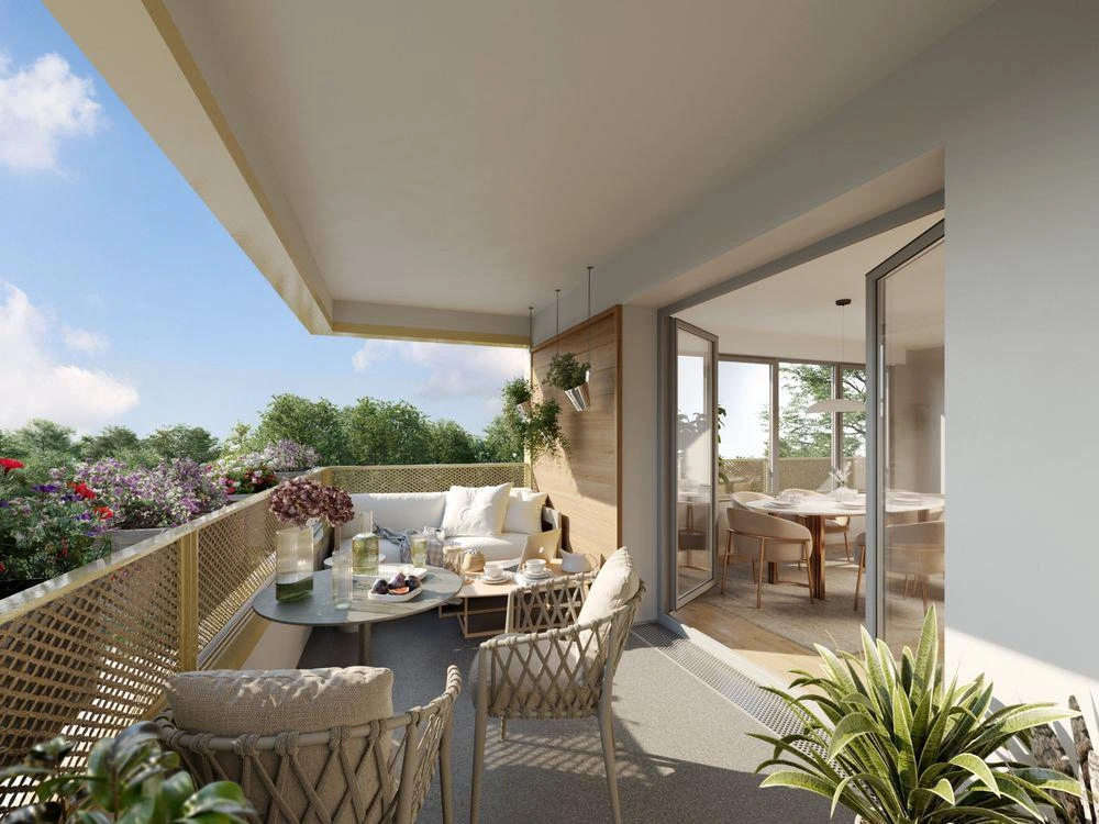 Квартиры в современном жилом комплексе в Иль-де-Франс, Франция