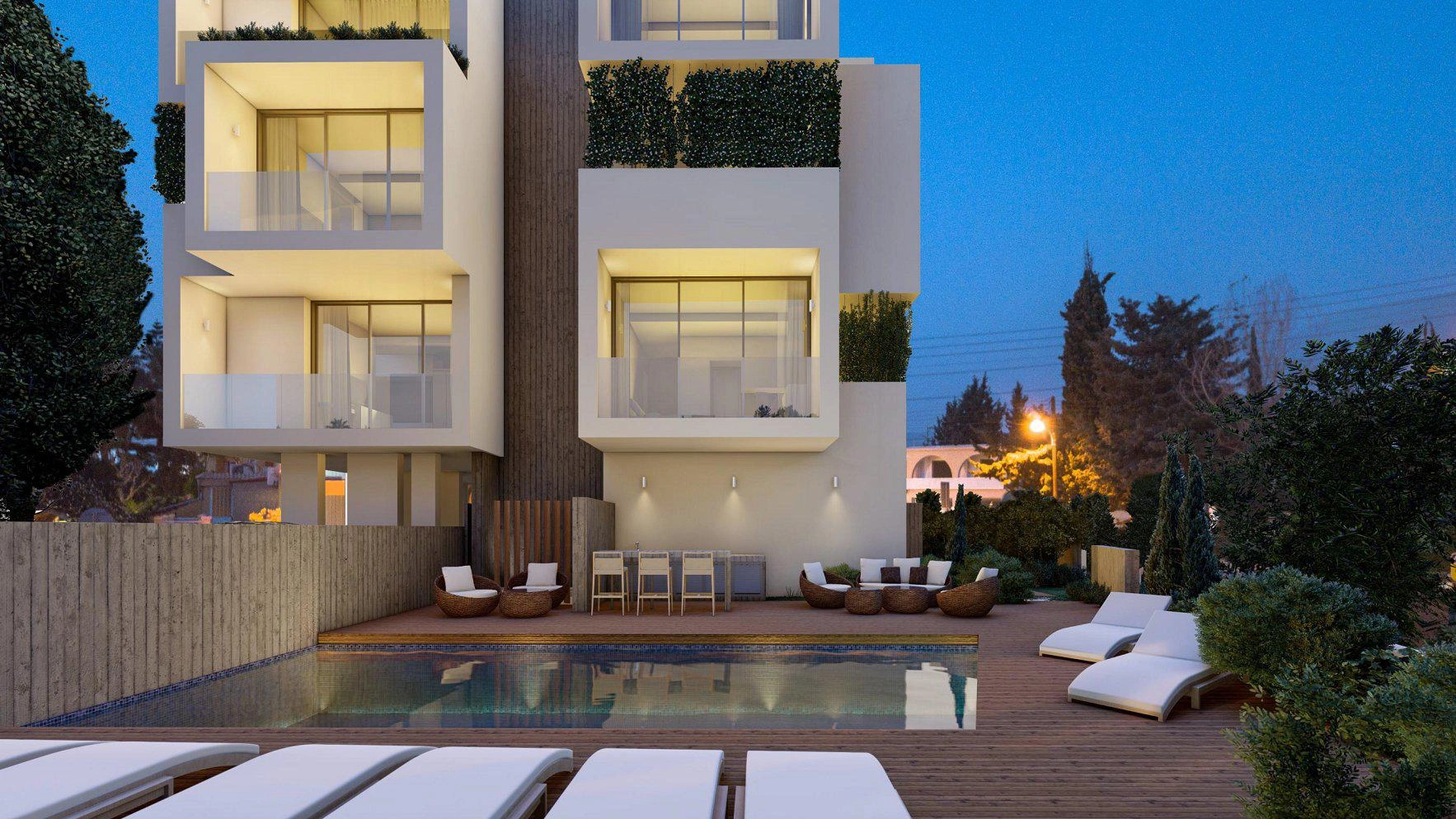 Апартаменты в новом жилом комплексе в Пафосе, Кипр