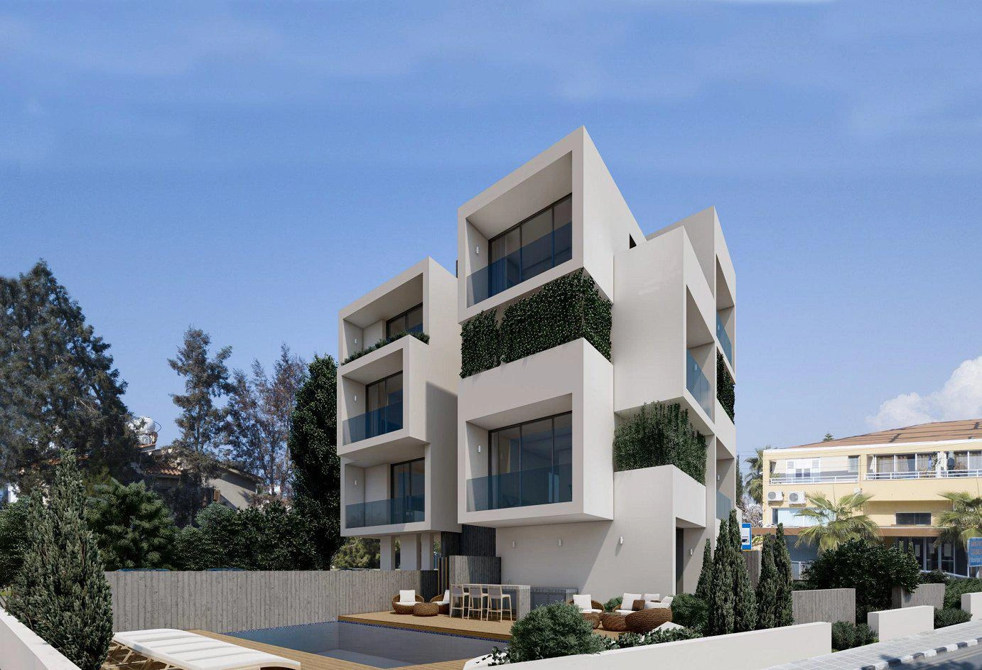 Апартаменты в новом жилом комплексе в Пафосе, Кипр