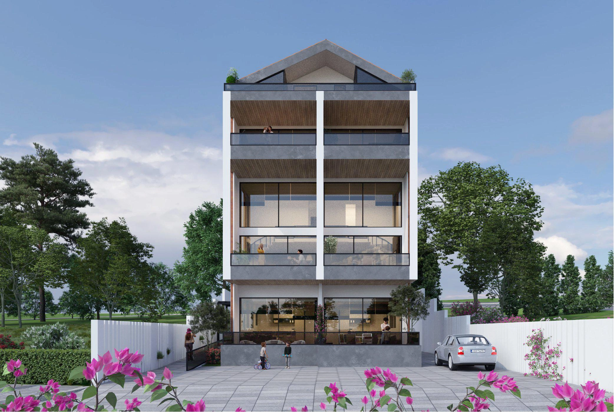 Апартаменты в современном жилом комплексе в Аттике, Греция