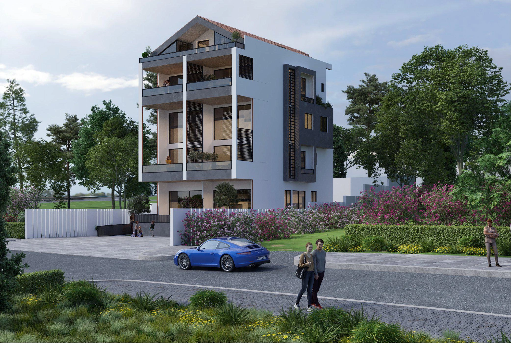 Апартаменты в современном жилом комплексе в Аттике, Греция