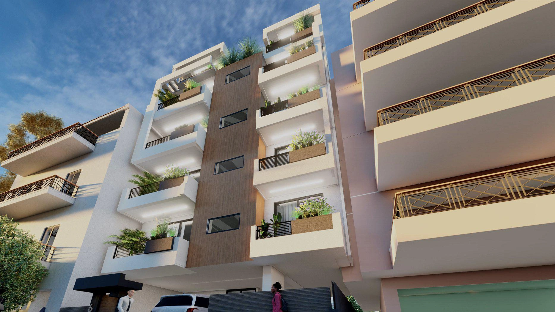 Квартиры в новом жилом комплексе в Аттике, Греция