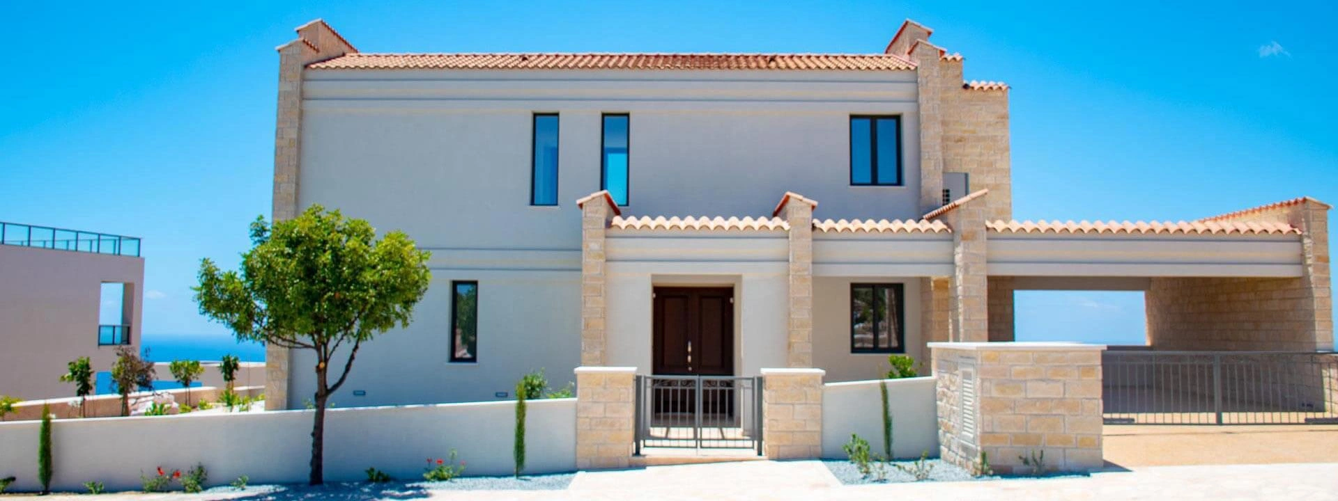 Виллы в современном жилом комплексе в Пафосе, Кипр